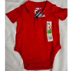 Baby Boy Collared Onsie